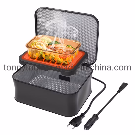 Aquecedor de alimentos portátil 12v, forno pessoal para carro, lancheira térmica, lancheira isolada, saco de entrega de alimentos