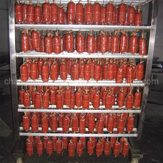 Fumante para assar e colorir alimentos cozidos totalmente automático